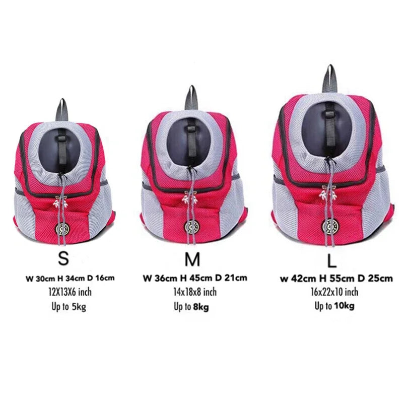 Pet Dog Carrier Bag Carrier For Dogs Backpack Portable Travel Breathable Dog Bag Outdoor Dog Carrier Bag Pet Carrying Supplies