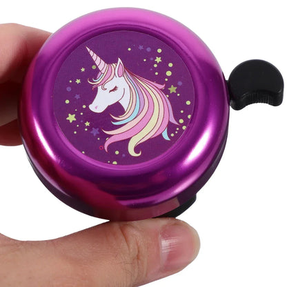 Clear Handlebar Bell Kids Bike Cartoon Bell Loud Warning Alarm Clear Sound Kid Bike Ring Bell Safety Cycling Accessories