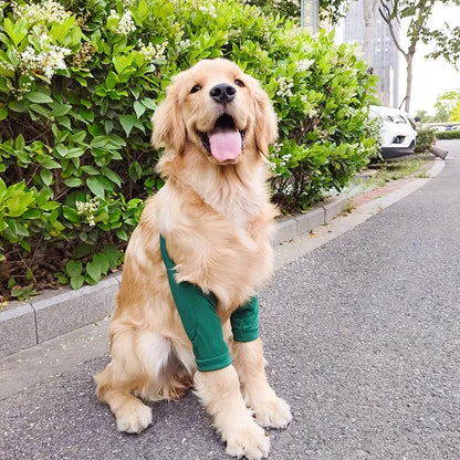 犬用肘プロテクター 肘ブレースパッド 中型犬・大型犬用 犬用膝パッド 衣類関節保護カバー 耐摩耗性 ペット用品