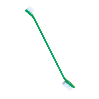 10PCS Pet Toothbrush Pet Long Handle Double Head Toothbrush Dog Oral Cleaning Care