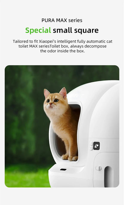 PETKIT N50 Second Deodorant cubes generation For PURA MAX cat litter box automatic Pet supplies Cats puramax2 parts deodorizer
