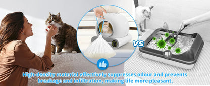 Extra-Thick Cat Litter Bags for Automatic Litter Box Cat Litter Box Liners for MeoWant/catlink/Tonepie Katzentoilette Müllbeutel