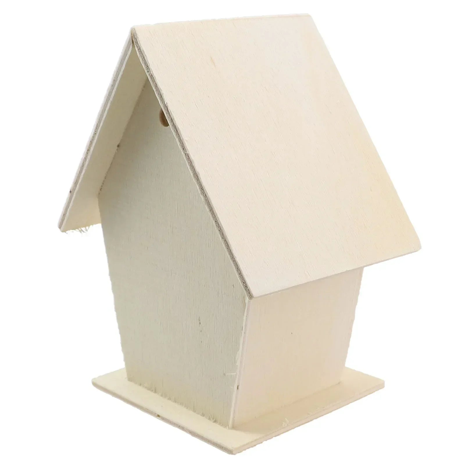 1pcs Wooden Bird House Nest Dox Nest House Bird  Craft Box Wooden Birdhouse Decoration For Home Garden DIY Supplies