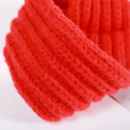 Winter Warm Knitted Pet Scarf Christmas Dog Scarf Collar New Year Pet Scarf for Small Medium Dog Teddy Chihuahua Dog Accessories