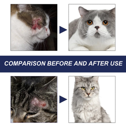 Pet Skin Repair Cream Ringworm Treatment Repair Dry Skin Disease Relief Itching Healing Moisturizer Wound Care Dog Skin Ointment