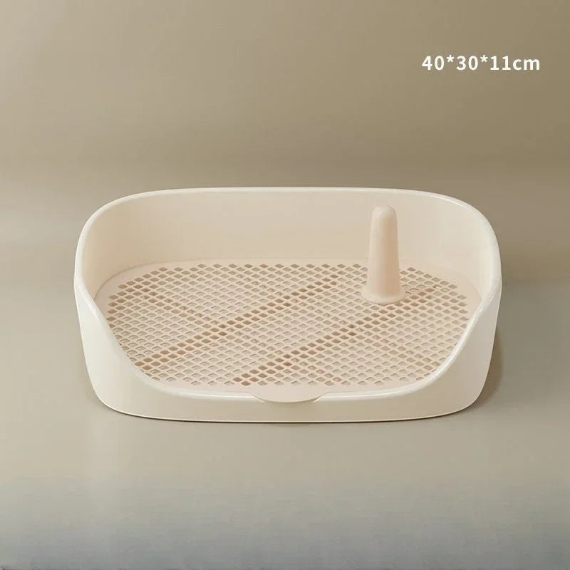 Training Toilet Pet Toilet for Small Dogs Cats Portable Dog Training Toilet Puppy Pad Holder Tray Pet Supplies Indoor Dog Potty