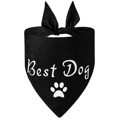 Sucado Style She Said Yes Best Dog Bandana for Wedding Engagement Announcement Gift Photo Prop Pet Scarf Accessories
