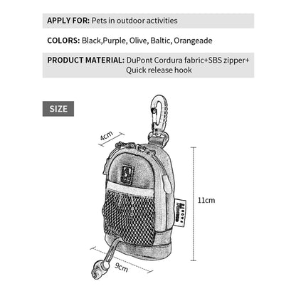 Truelove Multi-Functional Poop Bag Holder & Training Treat Pouch