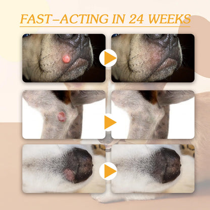 Dog Wart Remover Cream Anti Moles Painless Stain Spot Papillomas Removal Wipe off Tags Non-irritating Cat Pet Skin Tag Treatment