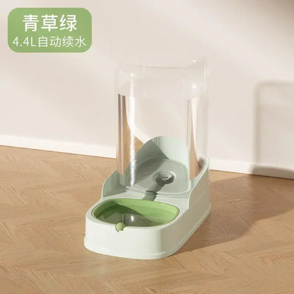 New Pet Cat Large Capacity Water Food Automatic Feeder Drinking Water Supplies Food Container Water Dispenser Dry Wet Separation