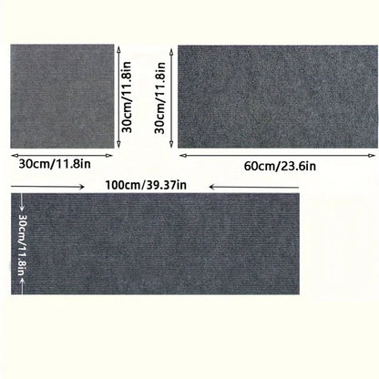 30x60/100cm Cat Scratching Mat Self-adhesive Cat Toy Sofas Furniture Protection Mats Trimmable Cats Climbing Scratching Post Mat