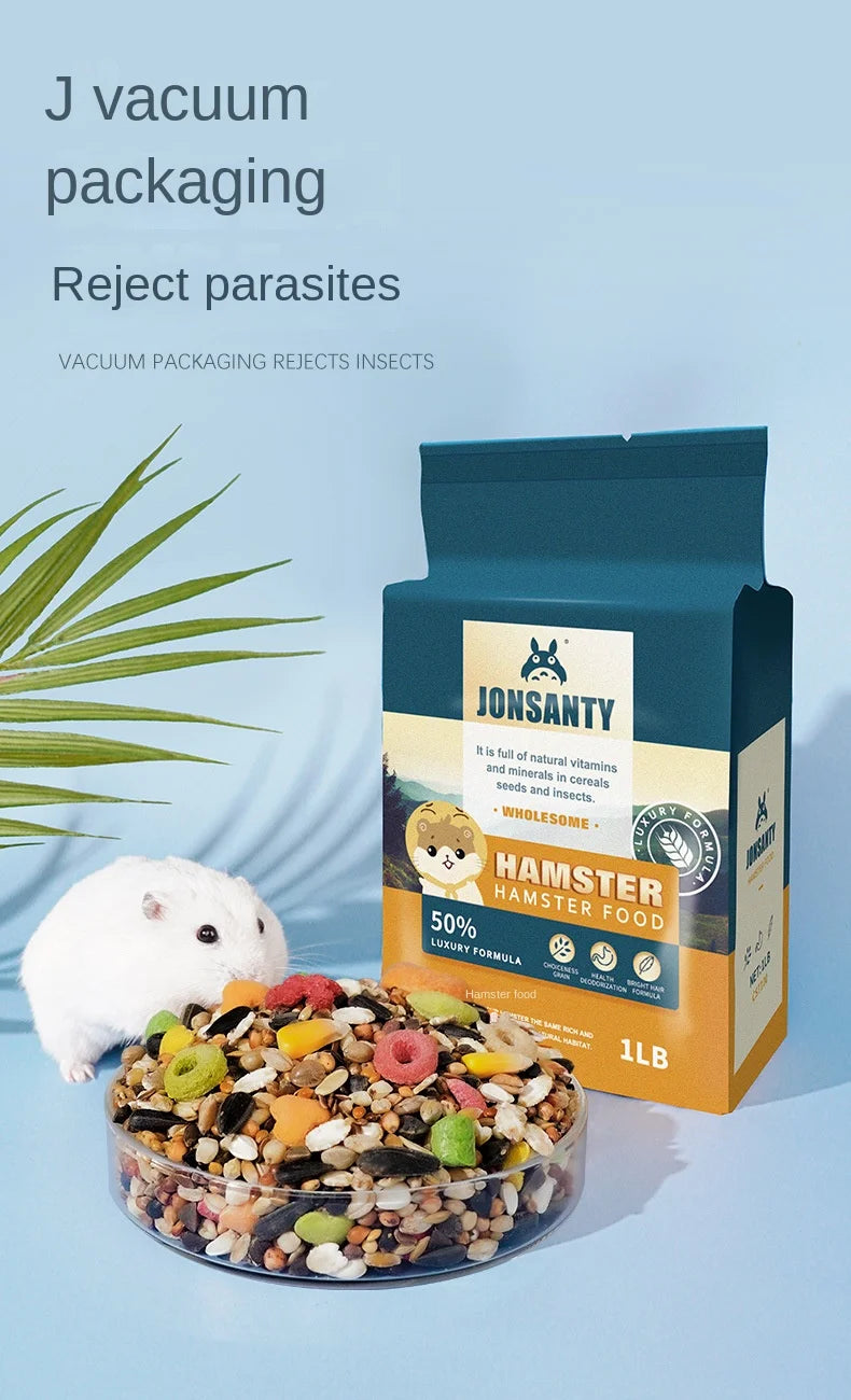 Hamster grain five grains rat grain hamster feed pet food pet food golden bear