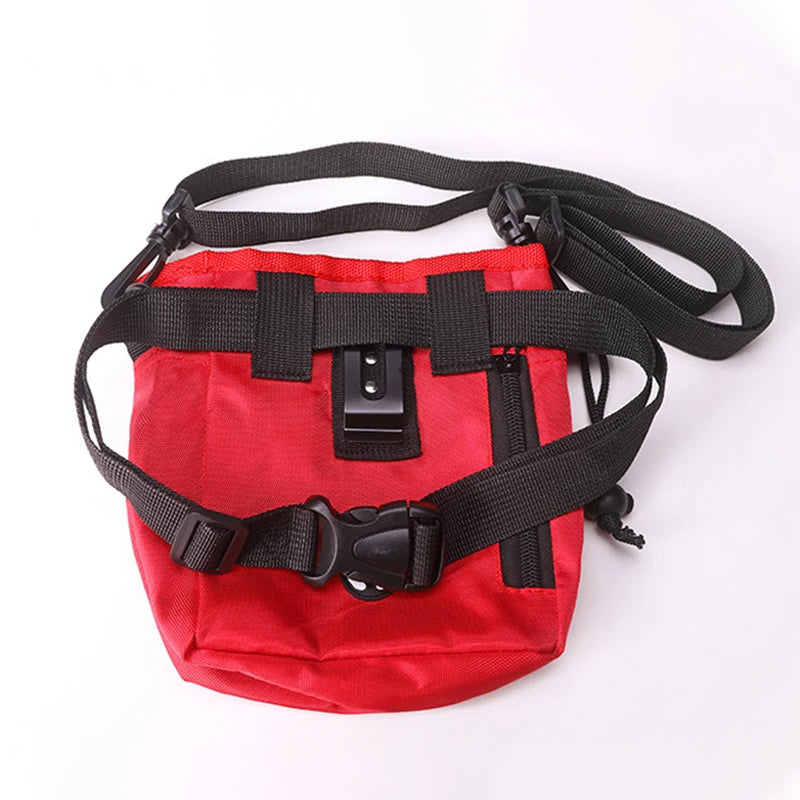 Portable Dog Training Waist Bag Outdoor Treat Snack Bait Pet Feed Storage Pocket Pouch Food Reward Waist Bags Dog Training Bag