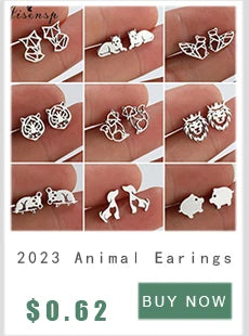 Stainless Steel Origami Cat Necklaces Lovely Animal Kitten Jewelry Cat on the Moon Pendant Necklace Women Bijoux Collane