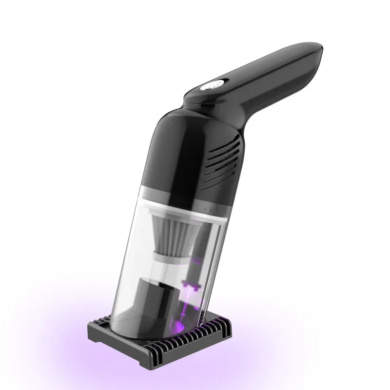 Portable Pet Hair Vacuum Cleaner Powerful Household Vacuum Cleaner 15000Pa Rechargeable UV Cleaning