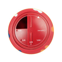 狗狗玩具橡膠球咀嚼器防漏食玩球互動寵物牙齒磨牙訓練玩具藍紅直徑7.5厘米