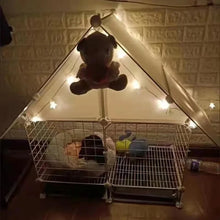 Simple Iron Indoor Dog House – Creative Pet Fence & Kennel Cage