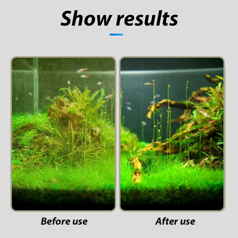 水族箱魚缸玻璃植物清潔刷漂浮清潔窗戶藻類刮刀海綿配件工具高品質