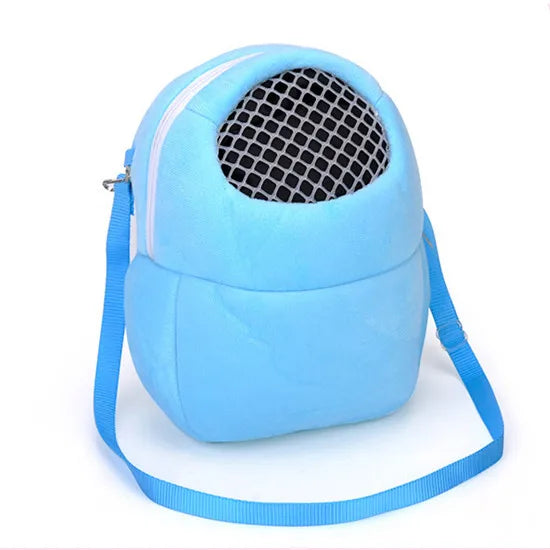 NEW Small Pet Carrier Rabbit Cage Hamster Chinchilla Travel Warm Bags Guinea Pig Carry Pouch Bag Breathable Pet Cage Rat Leash