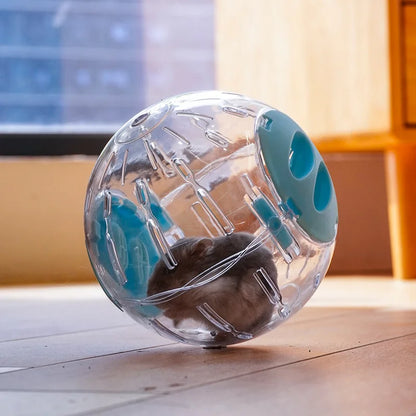プラスチック製アウトドアスポーツボールグラウンダーラット小動物マウスジョギングボールおもちゃハムスタージャービルエクササイズボールプレイおもちゃ小動物用品