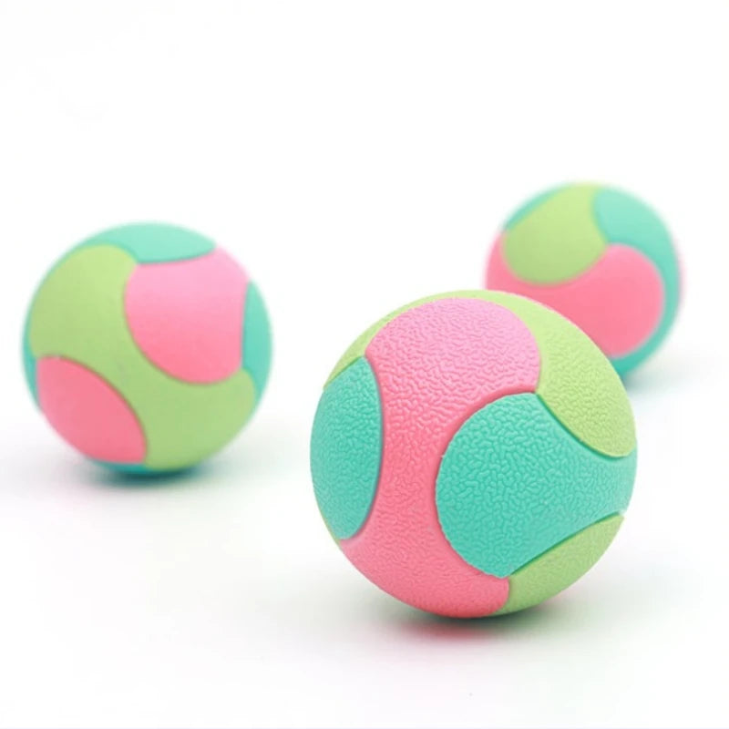 Pet Dog Interactive Ball Toy Training Chew Play Fetch Bite Toys Solid Rubber Dog Balls Pet Supplies