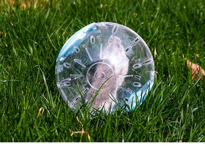 プラスチック製アウトドアスポーツボールグラウンダーラット小動物マウスジョギングボールおもちゃハムスタージャービルエクササイズボールプレイおもちゃ小動物用品