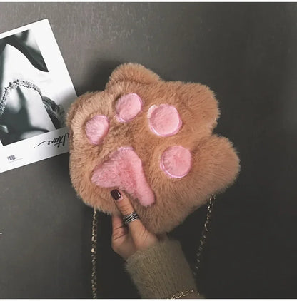 Japanese Style Kawaii Bag Women Cartoon Plush Shoulder Bag for Women 2022 New Crossbody Bag Small Phone&Purse Bag Bolsa Feminina