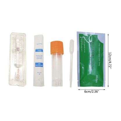 Pet Test Kits at Home for Dog or Cat Urine Stool Sample Collection Kits Result in 5-10 Minutes for CPV-CDV-FPV-TOXO-CCV