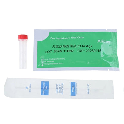 Pet Test Kits at Home for Dog or Cat Urine Stool Sample Collection Kits Result in 5-10 Minutes for CPV-CDV-FPV-TOXO-CCV