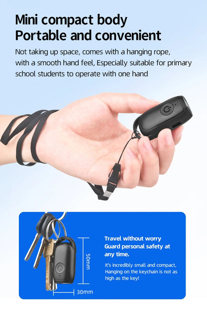 Mini Ultrasonic Dog Repeller Training Dog Stop Barking Smart Portable Outdoor Defense Dogs Anti-barking Training Device