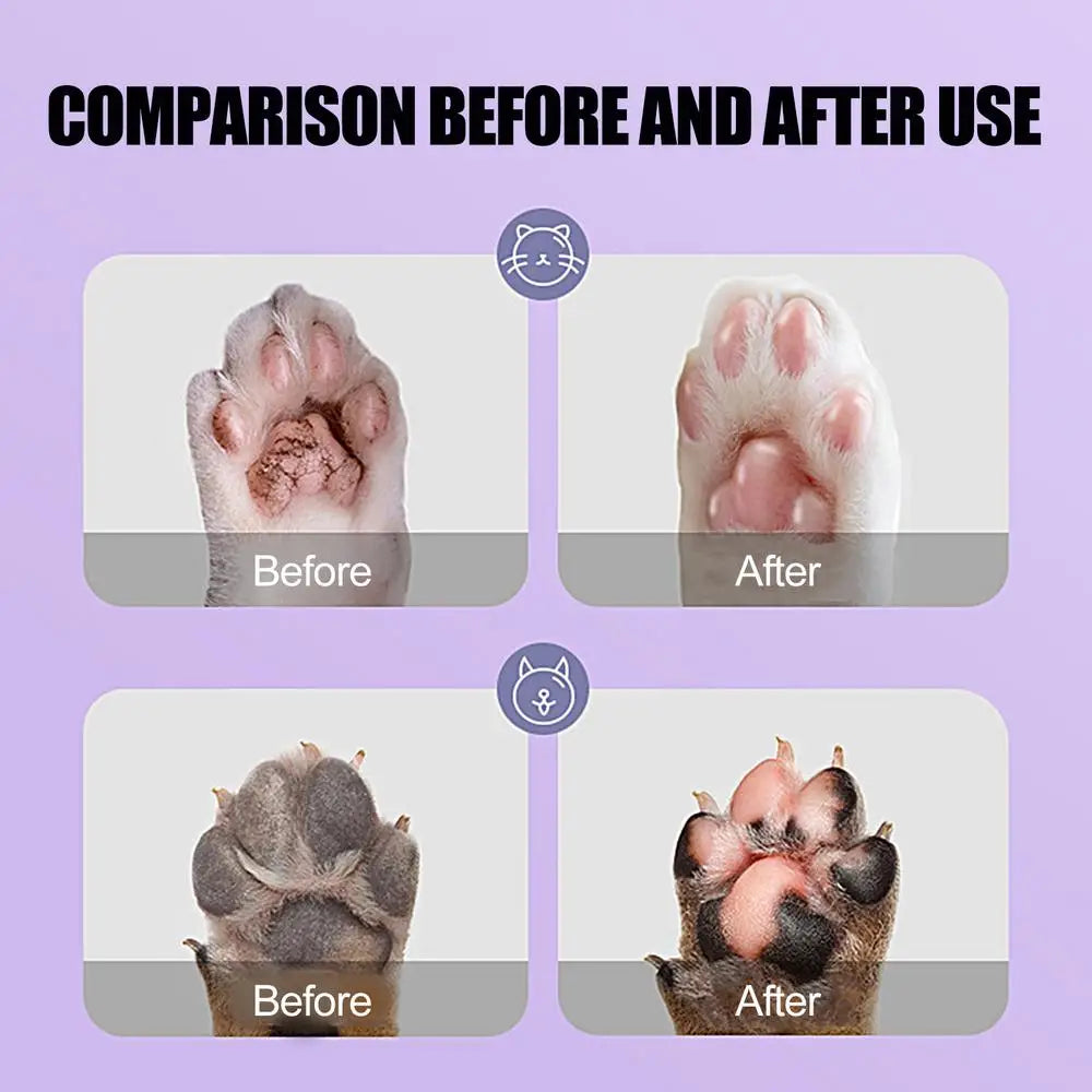 Paw Wax For Dogs 1.41oz Paw Cream Cracked Dog Paws Anti-Drying Moisturizing Foot Care Cream Restores Dry Damaged Large Dogs Paws