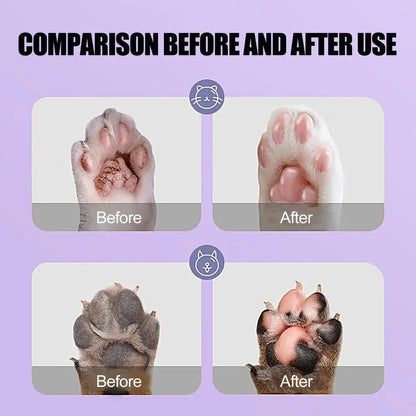Paw Wax For Dogs 1.41oz Paw Cream Cracked Dog Paws Anti-Drying Moisturizing Foot Care Cream Restores Dry Damaged Large Dogs Paws