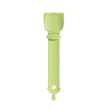 Pet Feed Spoon Food Scoop Cat Strip Squeezer Feeder Dispenser Indoors Puppy Kitten Snack Liquid Food Scoop Kitty Pet Supplies