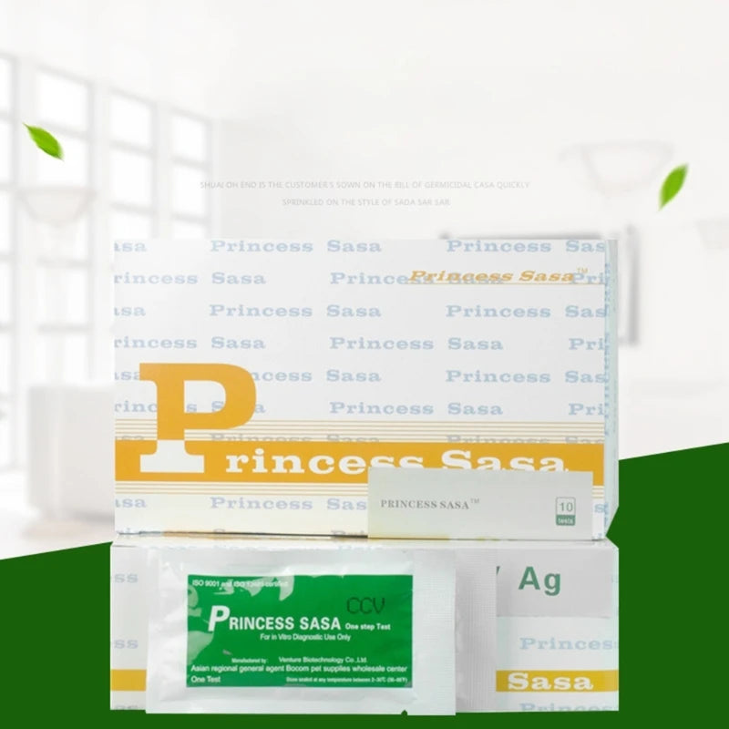 Pet Test Kits at Home for Dog or Cat Urine Stool Sample Collection Kits Result in 5-10 Minutes for CPV-CDV-FPV-TOXO-CCV