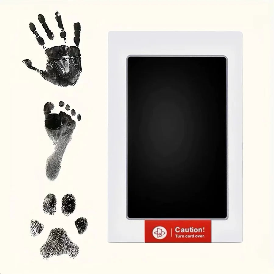 Baby Handprint Footprints Ink Pads Safe Non-toxic No-Touch Skin Inkless Inkpad Kits Pet Cat Dog Paw Prints Souvenirs Gifts