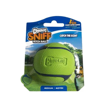 ChuckIt Sniff Fetch Ball Dog Toy Medium