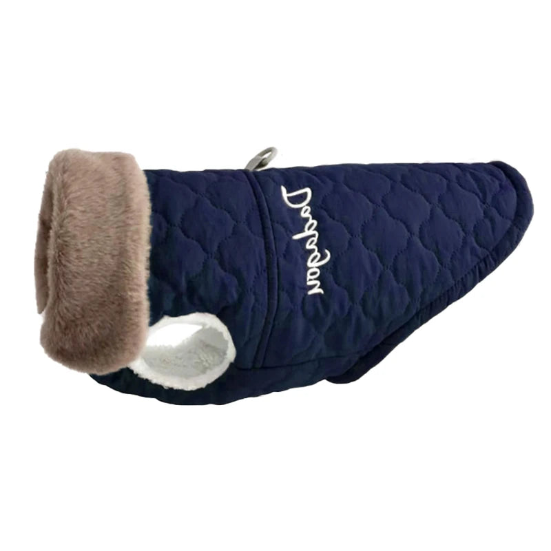 Warm Fleece Dog Jacket Vest Winter Dog Clothes Puppy Cats French Bulldog Coat Chihuahua York Pet Apparel for Small Medium Dogs