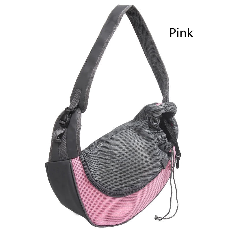 Pet Bag Portable dog Carrier Breathable Outdoor Travel cat Shoulder Bag Comfort Foldable dog carrier pet cat Cross-body Bags