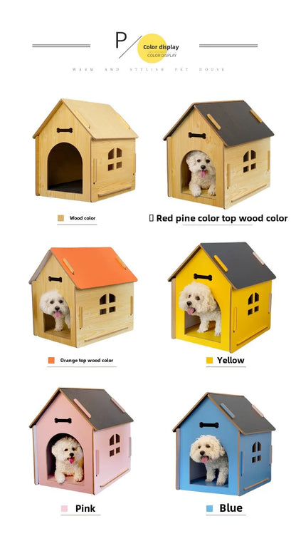 Pet House Large Space All-season Universal Removable Easy To Install Ventilation and Breathable Strong and Durable Pet Villa
