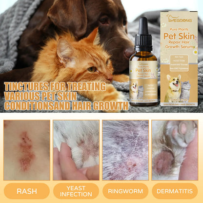 Pet Moss Essence Anti-Itch Anti-flea Mites Ticks Spray For Cat And Dog Skin Problems Pet Healthy Care