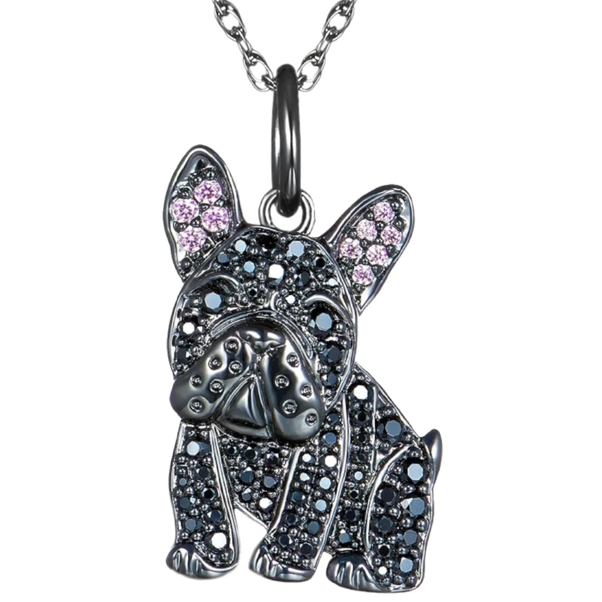 Exquisite and Cute Schnauzer Dog Pendant Necklace for Women Elegant Pet Puppy Jewelry Animal Accessories