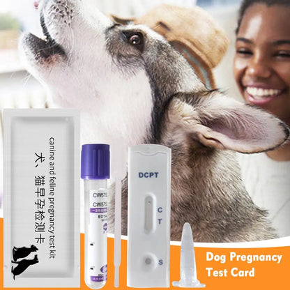 Dog Pregnancy Test Card Dog Pregnancy Test Card Canine Pregnancy Test Pet Pregnancy Test Stick Pet Accessories