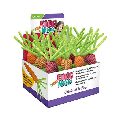 KONG Nibble Carrots For Cats Toy Assorted One Size