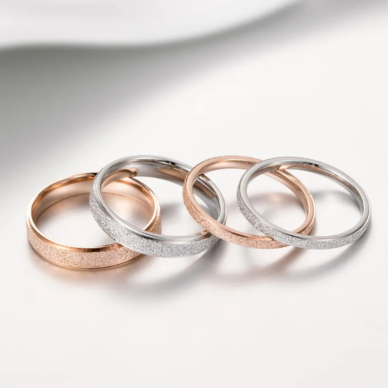 Stainless Steel Couple Ring Jewelry high quality