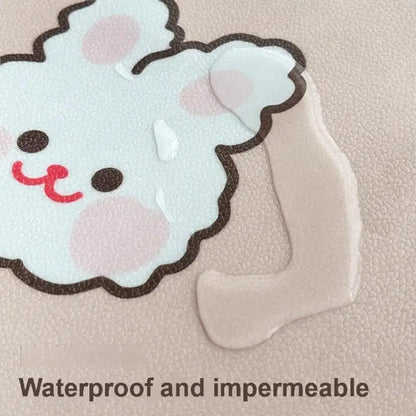 ペット用ゴミ箱 PVC防水・尿パッド付き犬用フェンス 犬小屋 滑り止めプラスチックカーペット 掃除不要