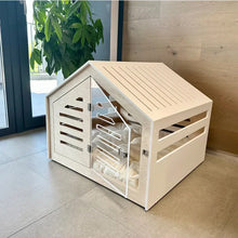 Eco-Friendly Wooden Dog House Furniture for Indoor Pets