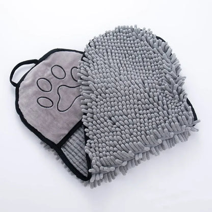 Super Absorbent Pet Bath Towel for Dogs & Cats – Quick Dry