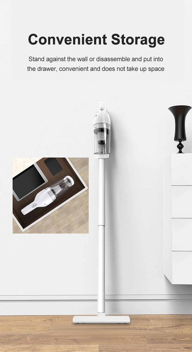 Handheld Home Vacuum Cleaner Rechargeable Portable Vacuum Cleaner Car Home Dual Purpose Wireless Dust Catcher Pet Hair 10000PA
