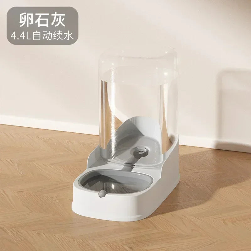 New Pet Cat Large Capacity Water Food Automatic Feeder Drinking Water Supplies Food Container Water Dispenser Dry Wet Separation