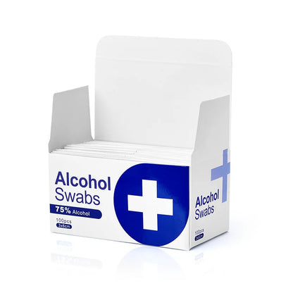 Disposable Alcohol Cotton Pads for Phone Screen Cleaning Wound Disinfection Sanitizing Wipes Portable Convenient Care